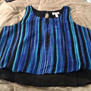 Multi colored tank top